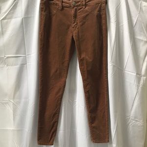 Velvet Burnt Orange American Eagle Jeans